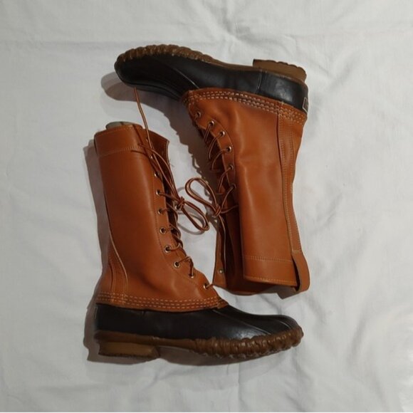 LL Bean Maine Hunting Shoe Tall Duck Boots 6N - Picture 3 of 12